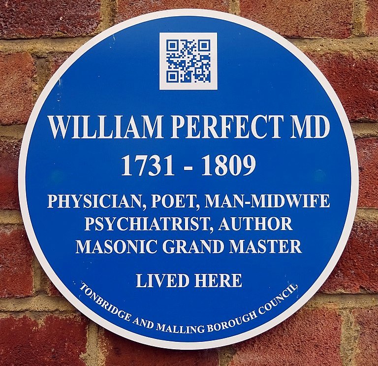 Blue Plaque William Perfect